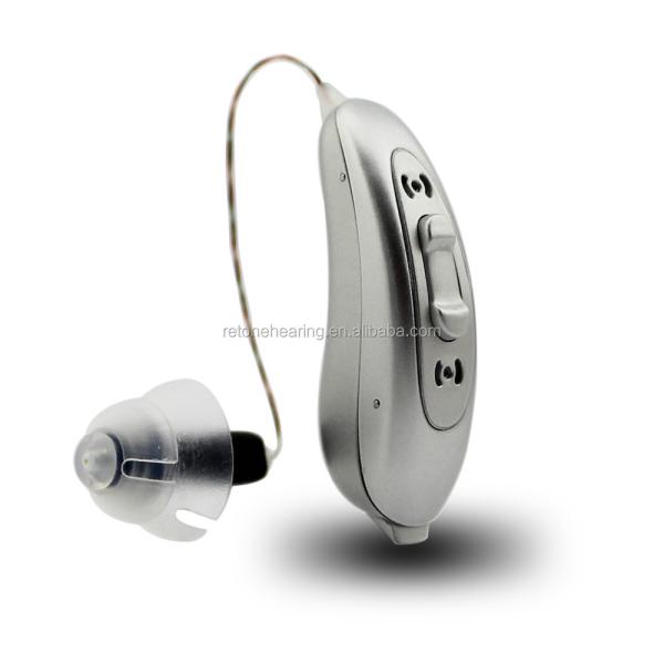 Detachable Waterproof Rechargeable Hearing Aid For Severe Hearing Loss In Elderly