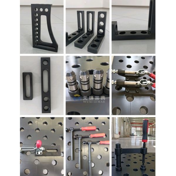 Quick Locking Bolts Kit And Fixture Jigs For D28 D16 Welding Table
