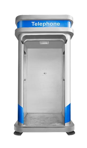 quiosque da indústria da Vândalo-prova, cabines de telefone acústicas, quiosque da Som-prova com porta