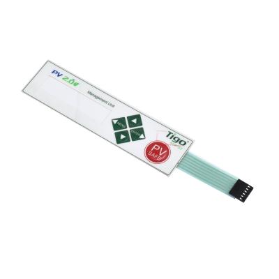 Silk Printing Tactile Membrane Switch , OEM / ODM Membrane Touch Panel