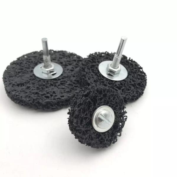4.5 Inch Stripping Wheel 115mm Diameter Purple Black Color Abrasive Cleaning Strip Disc