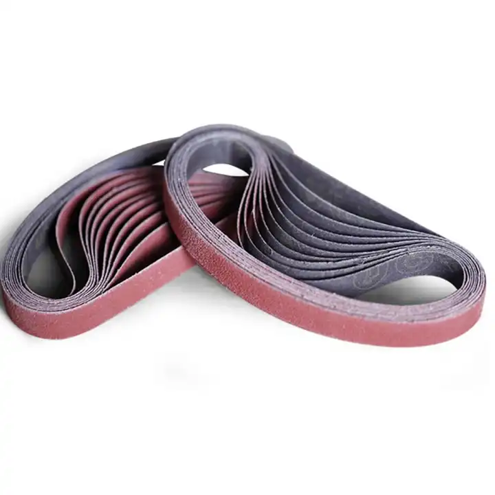 Gxk56 P80 Aluminium Oxide Abrasive Sanding Belt Sandpaper 4x24 ODM