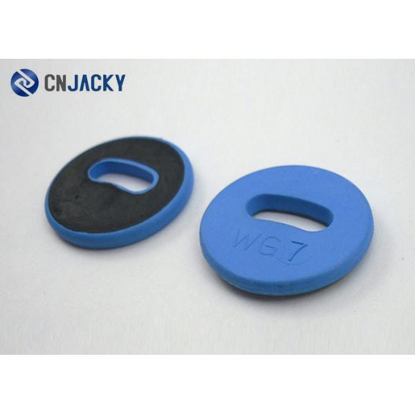 ISO18000-6C Washable Rfid Tags On Clothes , HF Passive NTAG 213 RFID Laundry Tag