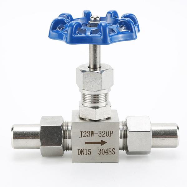 Pn160 304 Stainless Steel Welded Needle Valve J23W High Pressure Swing Globe Valve