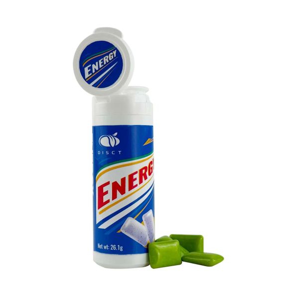 Sugar Free Vitamin B12 Energy Focus Chewing Gum With Buccal Absorption And Gluten Free Vegan Supplement