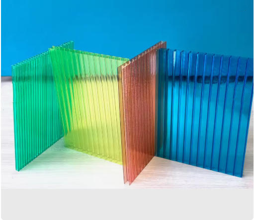 Polycarbonate Sheet Sunshine Board 6mm 7mm 8mm 9mm 10mm Thickness Polycarbonate Hollow Sheet