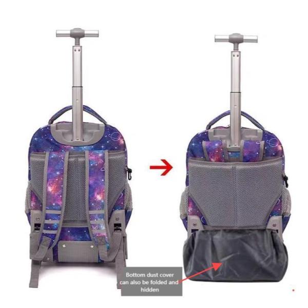 25-35 литровый удивительный школьный детский чемодан с подъемными колесами