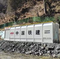 Cuboid 50m3 Mobile Fuel Station Carbon Steel Mobil Gas Station