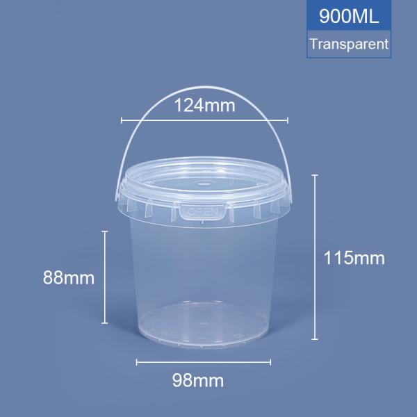 900ml 食品用 PP バケツ