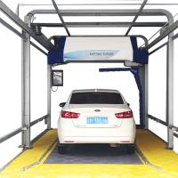 Máquina de lavado de coches sin contacto galvanizada con sistema de secado rápido por aire incorporado