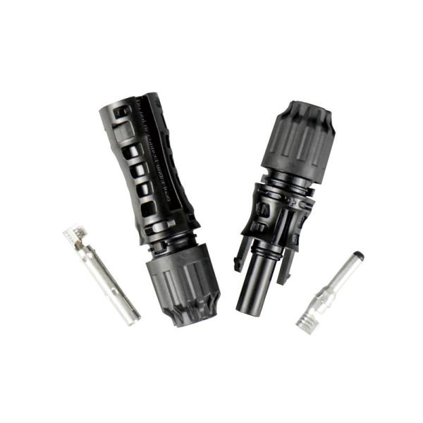 СОЕДИНИТЕЛИ ШТЕПСЕЛЬНЫХ ВИЛОК 1500V PV СОЛНЕЧНЫЕ СОВМЕСТИМЫЕ ДЛЯ КАБЕЛЯ 2,5 ДО 6mm