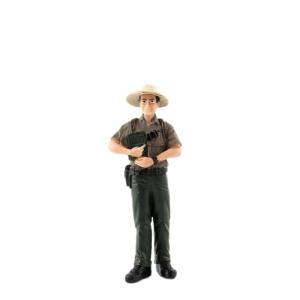 Park Ranger Figure People At Work Model Toy Pretend Professionals Figurines