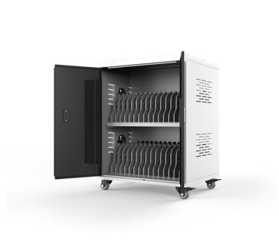 RoHS galvanizou o trole de carregamento de carregamento de Ipad das rodas do armário 4 do portátil