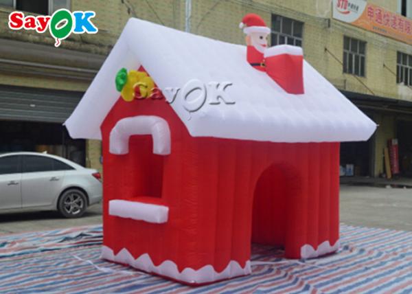 casa inflável da vila do Natal de 3*3*3m Oxford para o partido