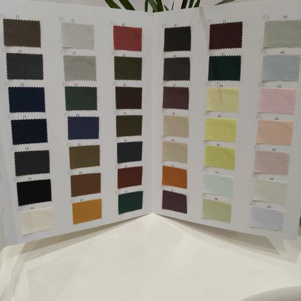 Thin Casual Shirt Fabric 88GSM Cotton Nylon Blend Fabric Breathable For Both Workwear And Everyday Wear