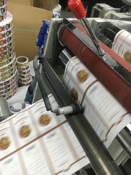 Automatic Adhesive Sticker Die Cutting Machine Narrow Web Adhesive Label Die Cutter Machine New Adhesive Label