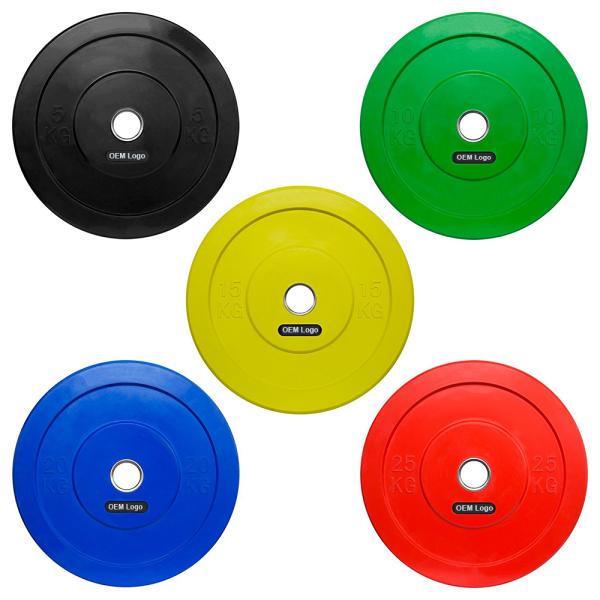 Competition Workout Rubber Bumper Plates