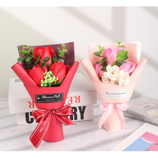Creative Gift Simulation Rose Bundle Soap Flower