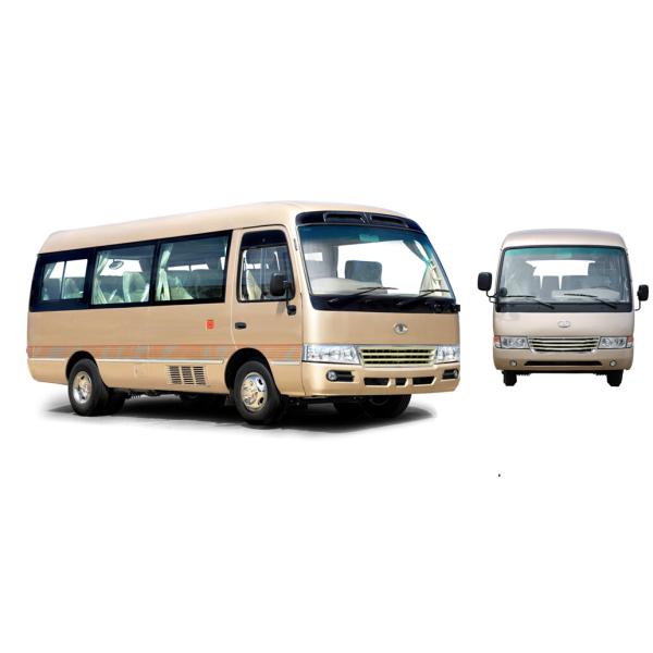 Mudan Euro 3 Diesel Mini Bus Luxury 25 Passenger Van Stock Engine Air Brake