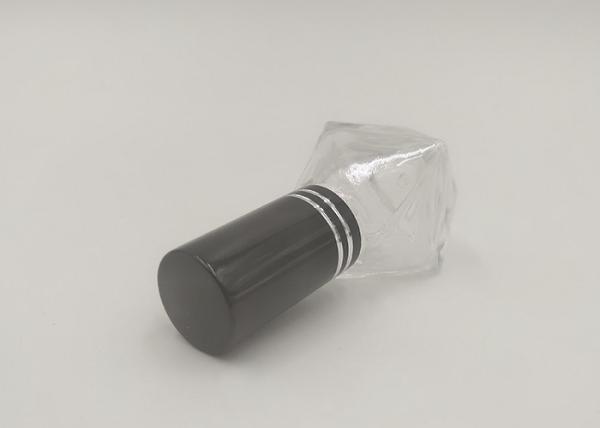 5ml 10ml Cosmetic Nail Polish Bottle Black Brush Cap