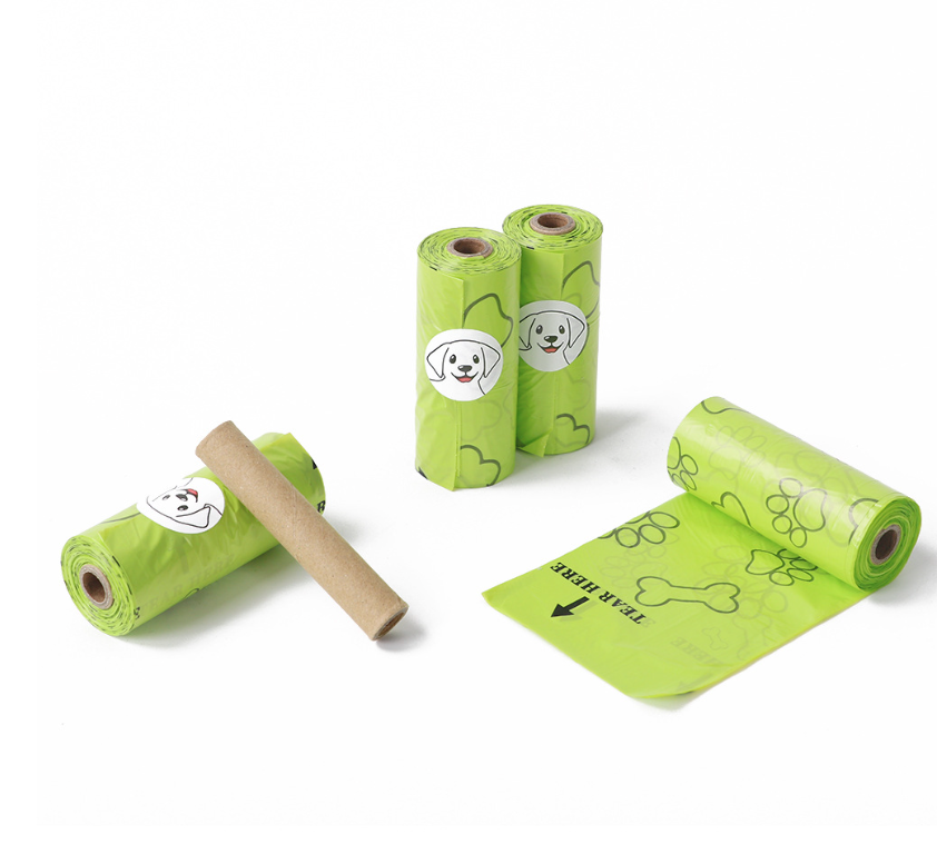 Eco Friendly Compostable Pet Waste Bags Biodegradable Private Label Bags