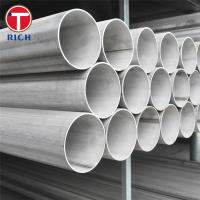 ASTM A358 304 Tubo de aço inoxidável Tubo de aço inoxidável soldado de fusão elétrica para serviço de alta temperatura