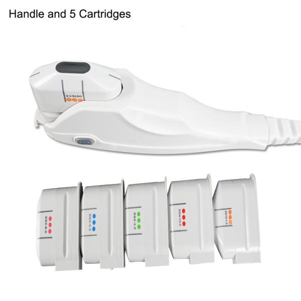 50000 Shots HIFU Beauty Machine 5 Cartridges Portable Face Lift Machine