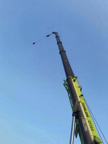 ZOOMLION QY35V Used Truck Crane 35T 44m Boom 287HP Tier 3 Engine
