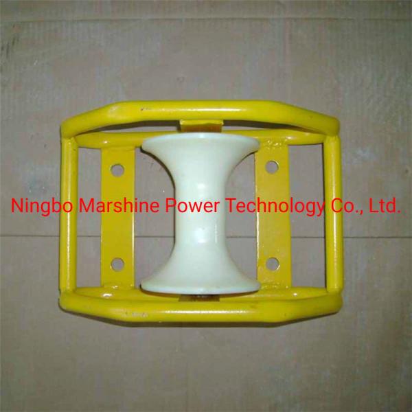 Alloy Steel Conductor Pulley Cable Wire Pulling Sheaves Roller For Construction