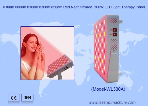 Dual 660nm 850nm 30-Degree Red Light Therapy Panel For Body Skin Care Home Use