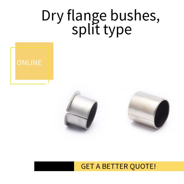 Dry Sliding Bushing Butt Joint Flange Size   Bushes