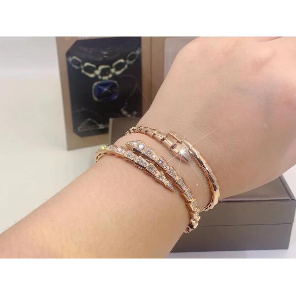 i Serpenti Viper Bracelet Serpenti Viper 18 Kt Yellow Gold Bracelet