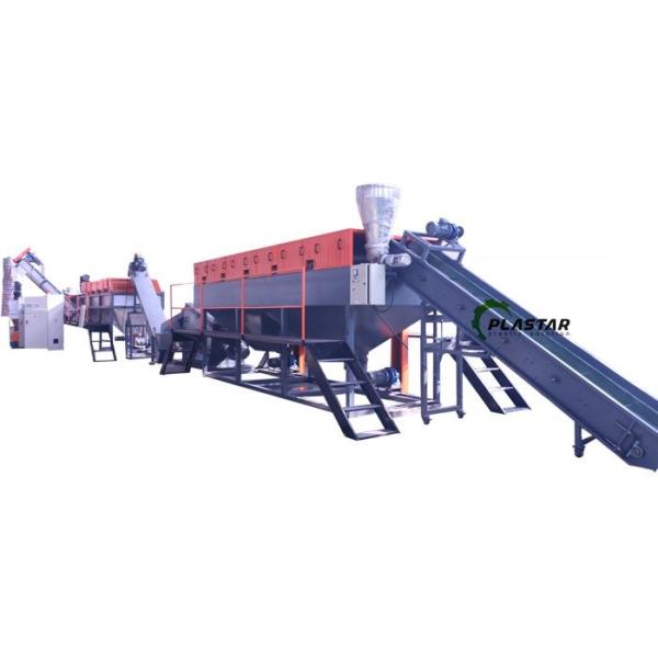 LDPE Agriculture Film Waste Plastic Washing Recycling Machine 2000kg/H