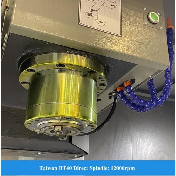 3 Axis Vertical Machining Center Aluminum Machining VMC850Q Fanuc 4 Axis CNC VMC Machine