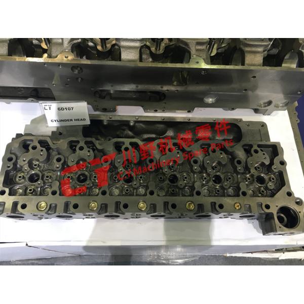 6754 - 11 - 1811 3977225 Diesel Engine Cylinder Head For 6D107