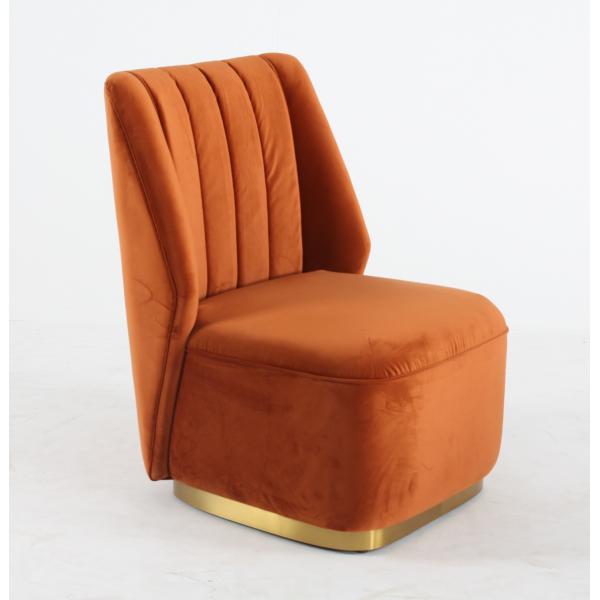 Living Room Single Velvet Modern Sofa Chair Modern And Luxury