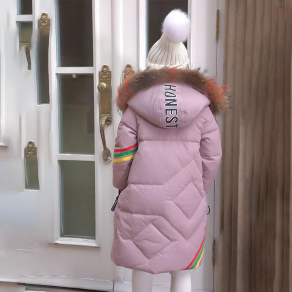 High Quality Kids Clothes New Style Jacket Outdoor Girl Winter Coat Russian High Rock Padded Down Jacket