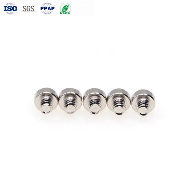 M0.8 Carbon Steel Nickel Plated Torx Screw 1.5mm-60mm
