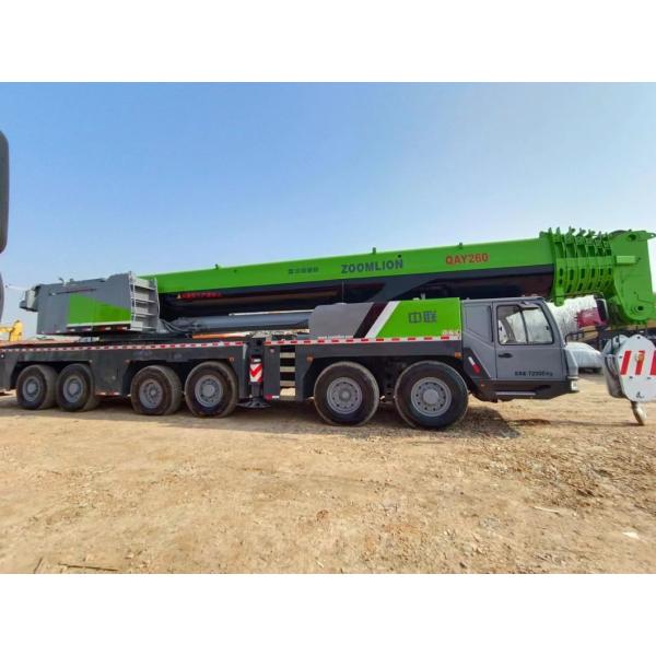 2012 Ремонтированный грузовик Zoomlion260t Использованное оборудование для подъема крана