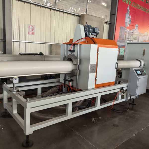 PLC Control System Plastic Pipe Extruder Machine Customized Conduit  Manufacturing