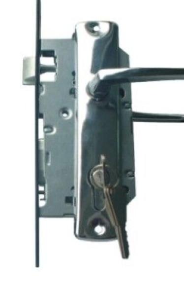 Brass Double Mortise Lock 8425 / 5 Inch Lever Handle Mortise Lock