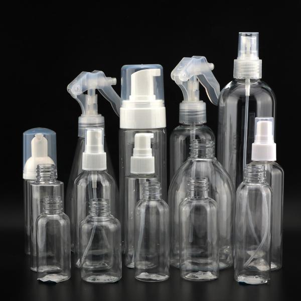 Garrafa plástica do pulverizador das finalidades por atacado da desinfecção da garrafa 100ml 200ml 500ml do sanitizer da mão do ANIMAL DE ESTIMAÇÃO