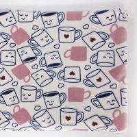 Copie molle de bande dessinée de Digital de tissu de velours de Spandex de polyester pour la robe de vêtement