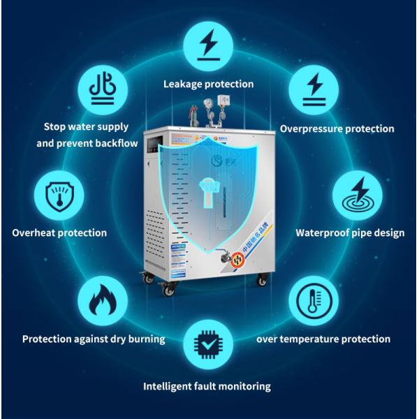 60KW Electric Home Steam Room Generator 0.7Mpa Four Heaters GB