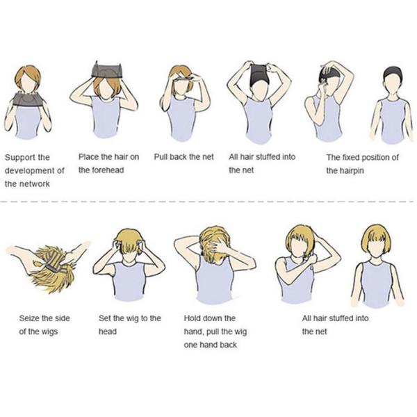 Natural Looking Young Girl Wave Brown Wig With Bangs 26 Inch Length