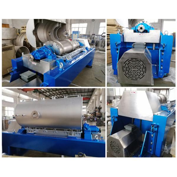 Horizontal Titanium Solid Bowl Decanter Centrifuge For CaClO2