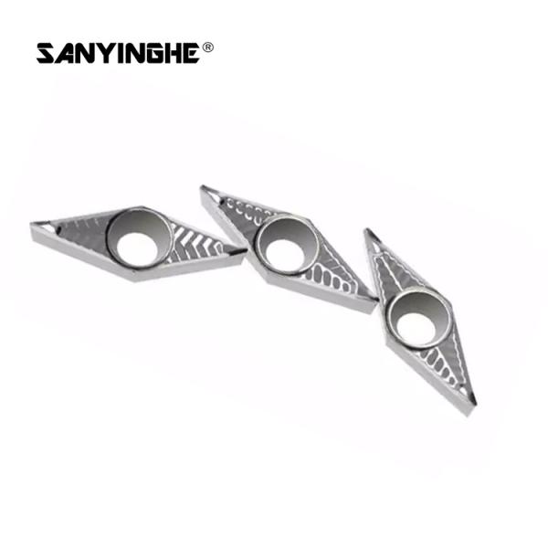 VCGT110304 Cemented Carbide CNC Insert Lathe Turning Insert For Aluminum Cutting Tools VCGT Carbide Inserts