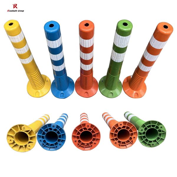 Flexible and Easy Installation Spring Post for Roadside Safety and Durability