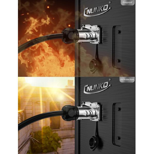 Cnlinko LP 20 2 Pin Plastic and Metal Aviation Connectors Wiring Screw Ip68 Waterproof Cable Connector