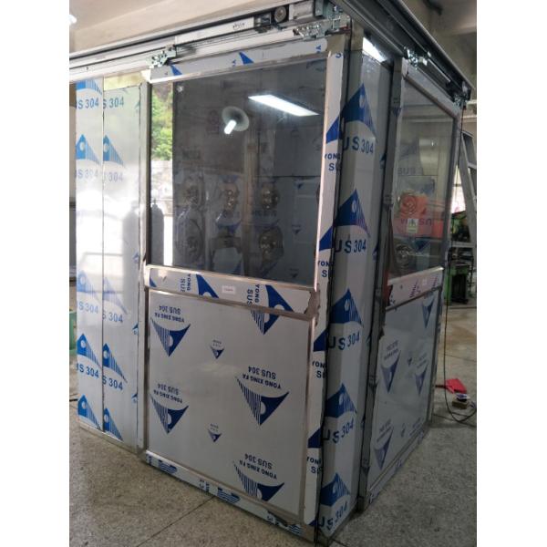 SS304 L Type Class 100 Clean Room With Auto Sliding Doors For Thailand Princess'S Laboratory